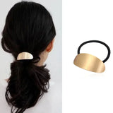 Women high-quality golden metal Hair Bands